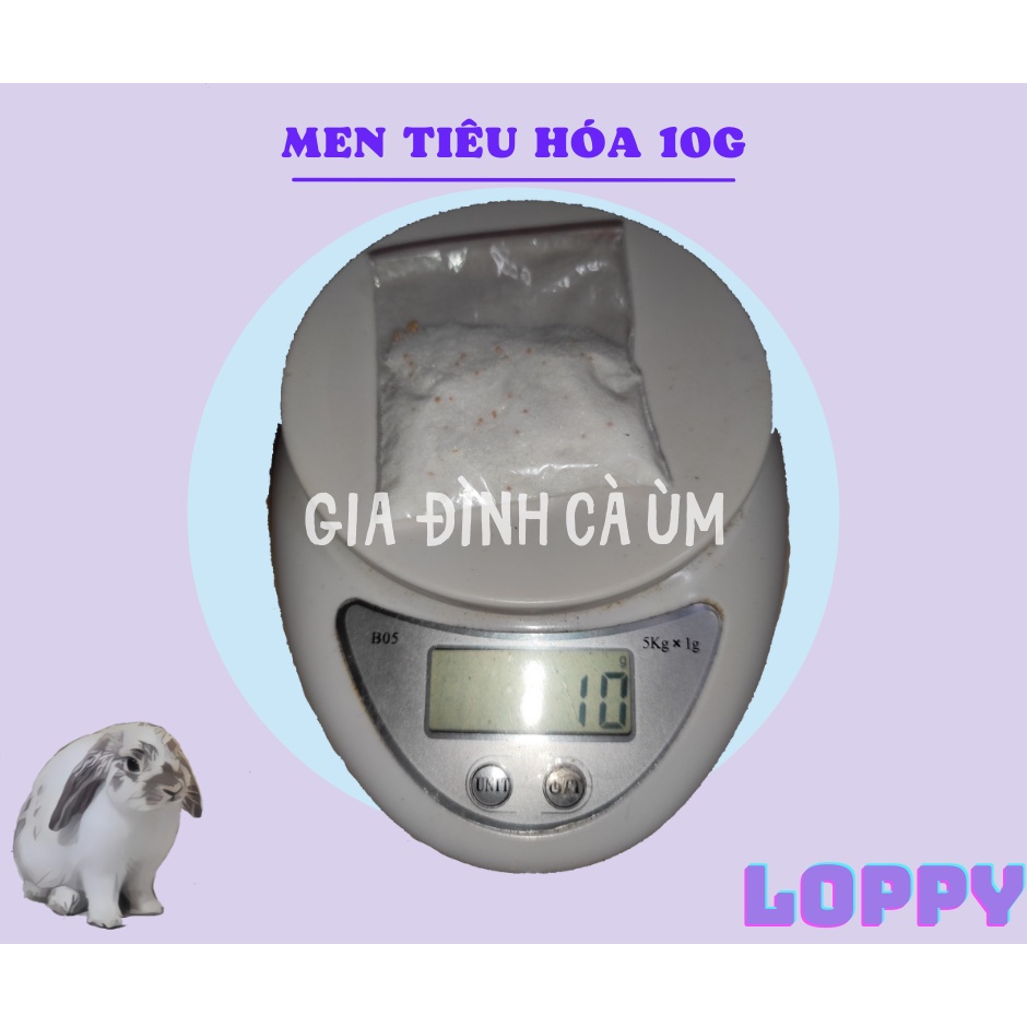 MEN TIÊU HÓA gói chiết 10g dành cho thỏ