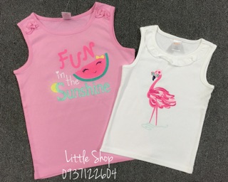 Áo ba lỗ bé gái Gymboree