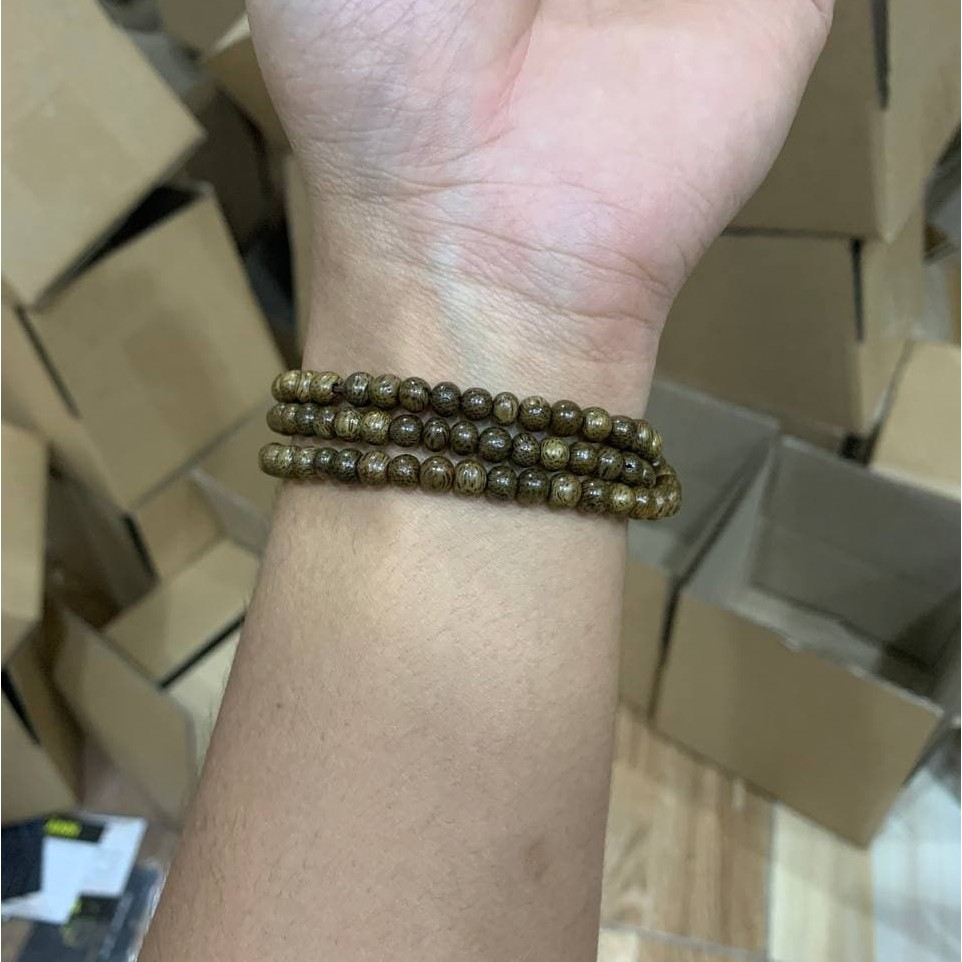 Vòng tay Chuỗi Tràng Hạt 108 - 4mm Trầm Tốc Việt - Trầm Hương Tự Nhiên - Mộc Trầm Hương | BigBuy360 - bigbuy360.vn