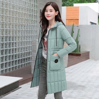 Áo khoác phao nữ dáng dài