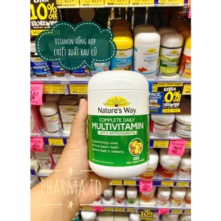 Nature’way Multivitamin - vitamin rau củ | Hỗ trợ bổ sung vitamin và khoáng chất cho cơ thể | Úc.