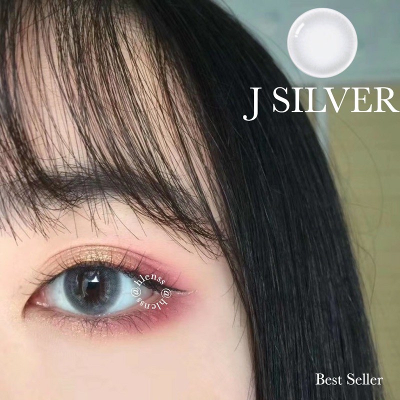 Kính áp tròng J SILVER(Jeun Gray)- Xám bạc trong