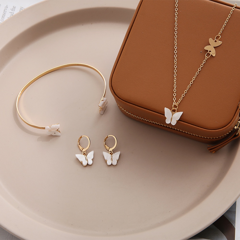 Dây chuyền hợp kim hình bướm thời trang cho nữ