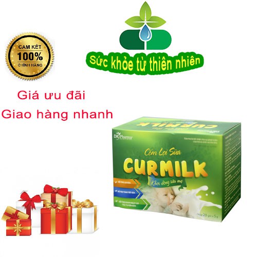 Cốm lợi sữa Curmilk ,Hỗ trợ lợi sữa,Tăng tiết sữa,Giảm nguy cơ tắc tuyến sữa ở Phụ nữ sau sinh và đang cho con bú