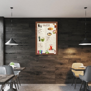 Bảng menu quán giải khát, quán phở