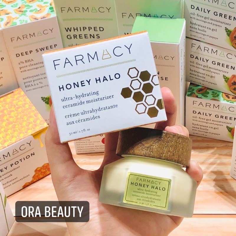 Kem dưỡng ẩm Farmacy Honey Halo Ultra-Hydrating Ceramide Moisturizer