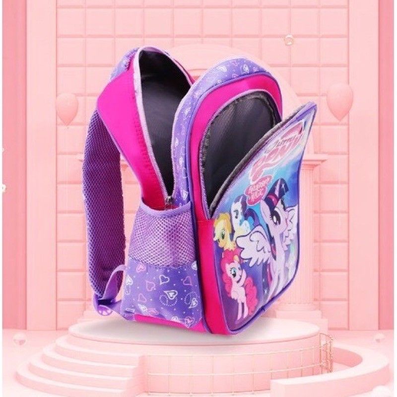 Balo siêu nhẹ cho học sinh tiểu học, in hoạ tiết các nhân vật hoạt hình