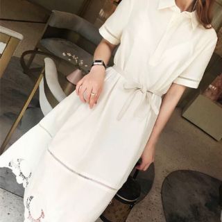 Đầm công sở nữ tay lỡ MANGO vnxk