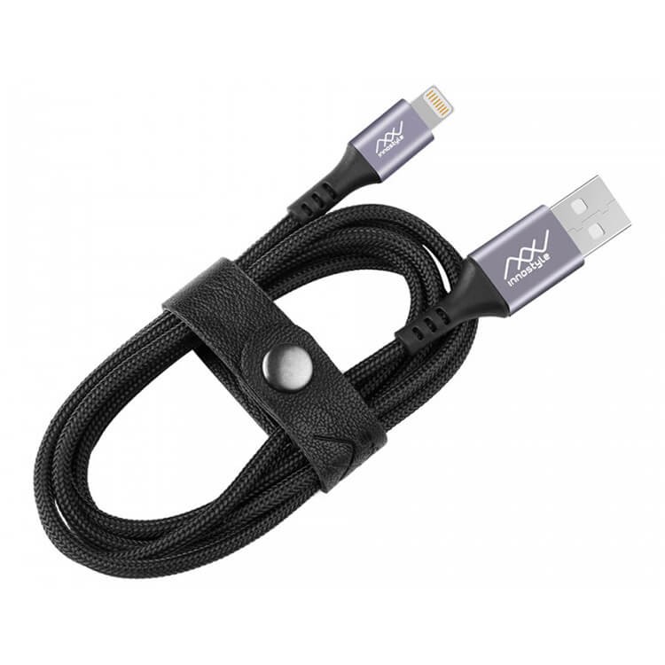 [CHẤT LƯỢNG] Dây cáp sạc MFI InnoStyle Duraflex USB-A To Lightning 1.5M với độ dài phù hợp khi mang theo