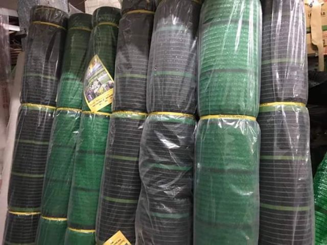 COMBO 10 M LƯỚI ĐEN che nắng made in Thailand ( khổ rộng 2 m×10m dài)
