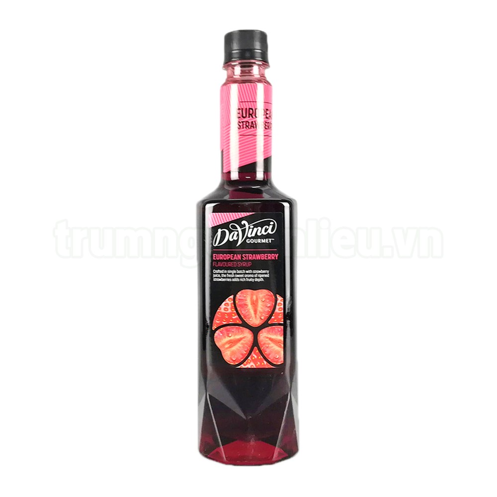 DVG Mixologic Strawberry Syrup 750ml (vị dâu tây)- Siro DVG hương dâu chai 750ml