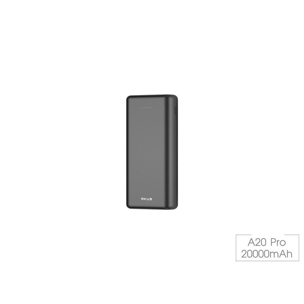 Pin dự phòng Akus 20.000mAh - A20Pro - Bảo hành 12 tháng.