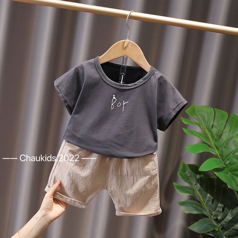 Bộ BOY quần đũi bé trai
