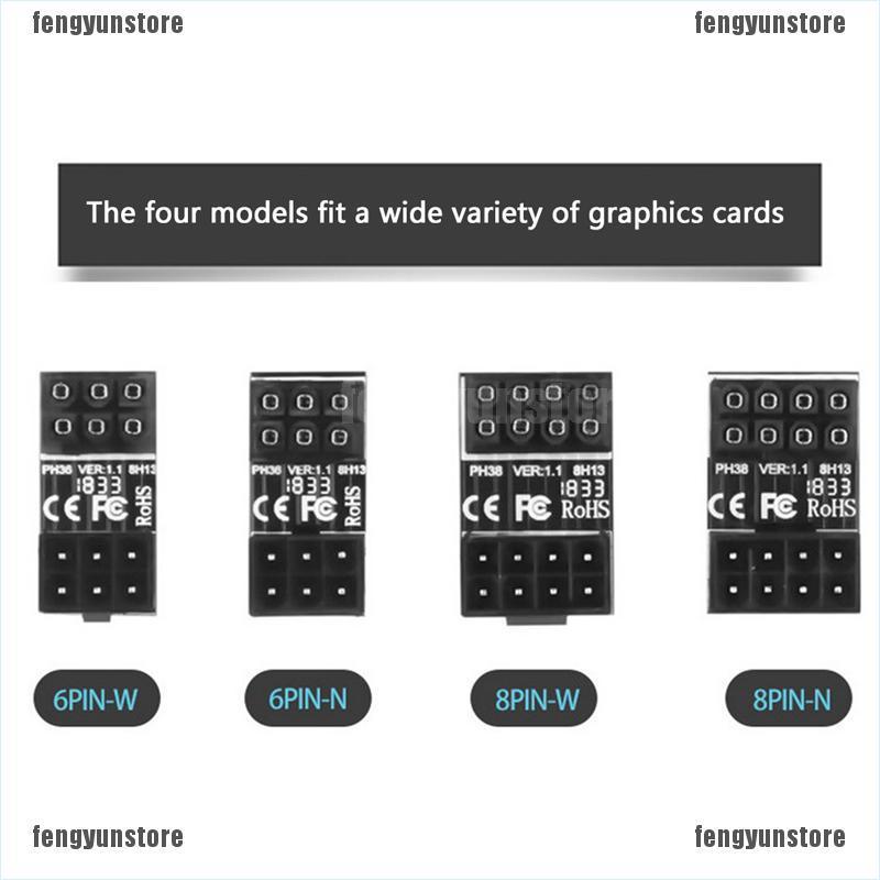 {fengyunstore}A TX 8pin Male 180 Degree Angled to 8Pin Female Power Adapter for Graphics cable | BigBuy360 - bigbuy360.vn