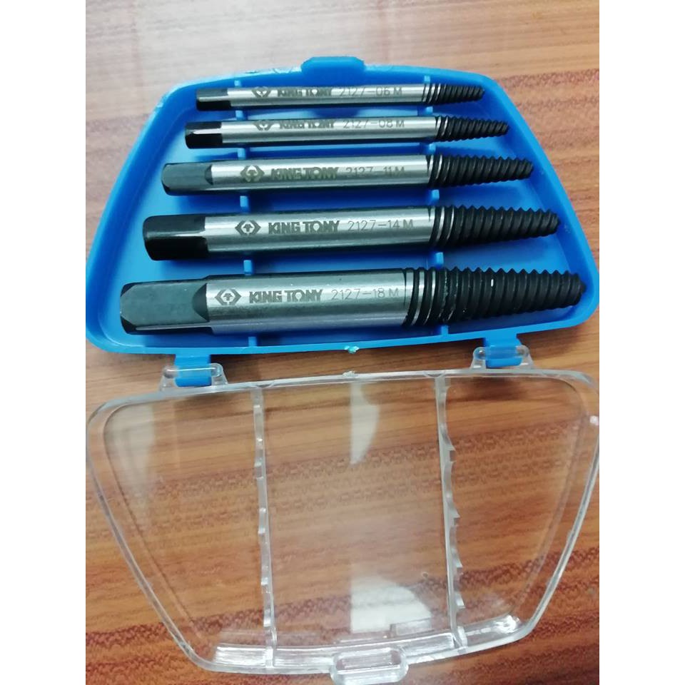 Bộ Nhổ Ốc Gãy KingTony 5 Chi Tiết THÙY LINH TOOLS