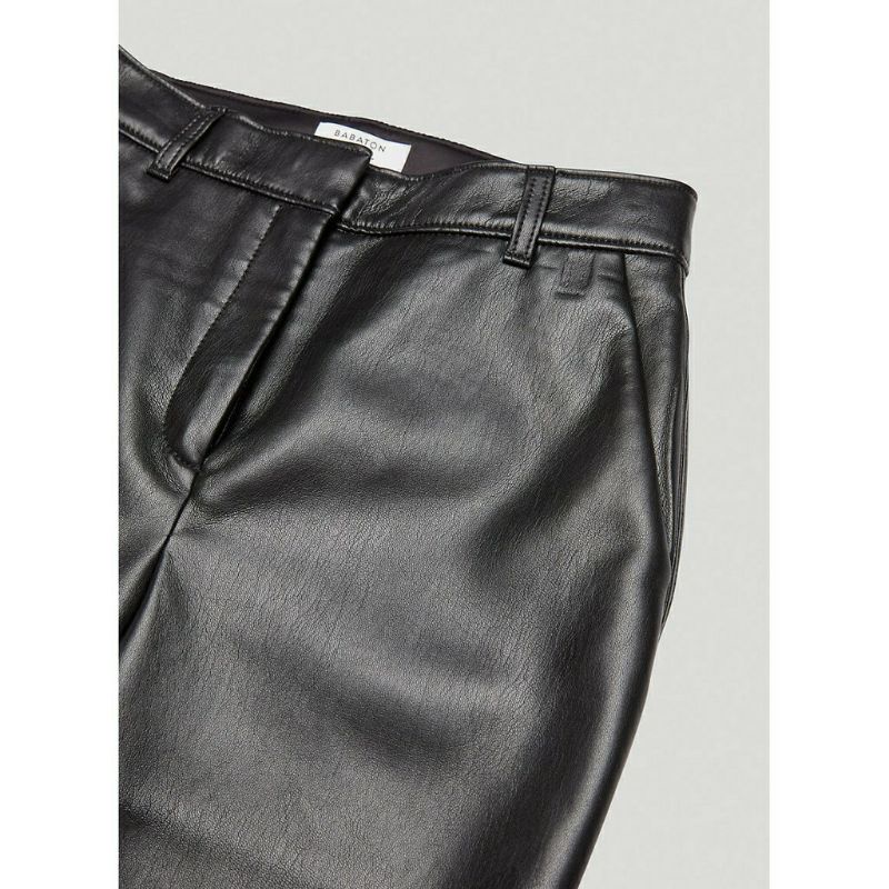 Quần tây da Babaton Command lưng cao 82690 82688