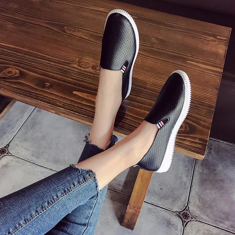Giày Lười Da pu Thời Trang Cho Nữ, Size 35-40
