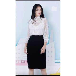 Áo elise ren sang trọng sz m