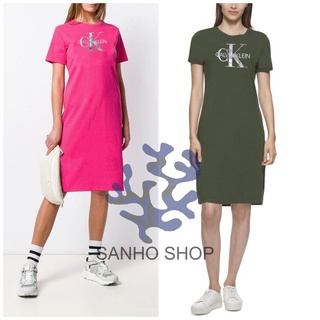 Đầm Calvin klein Monogram Logo T-Shirt