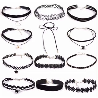 Set vòng đeo cổ ngân nguyễn