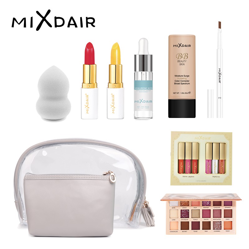 [Mã FMCGM100 - 10% đơn 500K] Bộ trang điểm MIXDAIR 9 món độc đáo | BigBuy360 - bigbuy360.vn