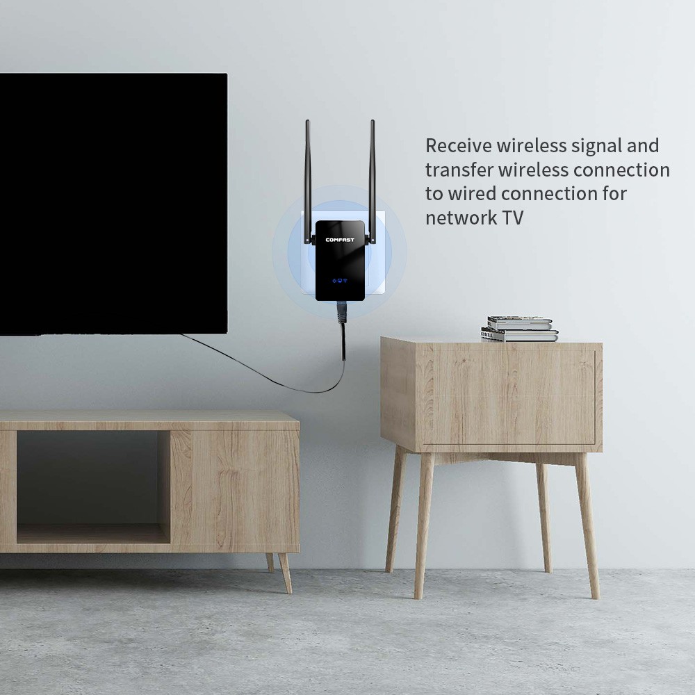 Ăng ten Wifi Comfast CF-WR302S 300mbps 2*10dBi | BigBuy360 - bigbuy360.vn
