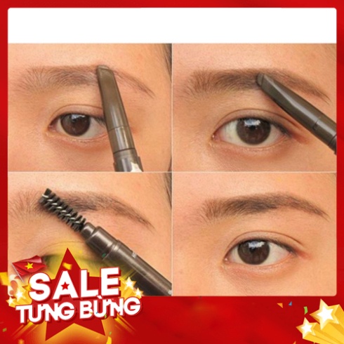 [FREE SHIP] Chì kẻ lông mày 2 đầu Design My EyeBrow- mẫu số 2-màu Dark Brown