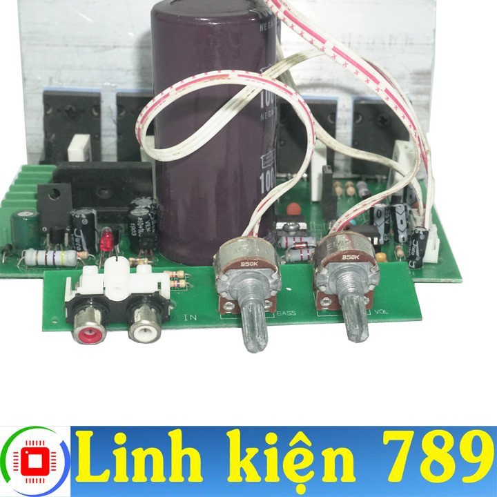 Mạch khuếch đại loa Sub 500W Bass 25 - 40 bass 2.5-4 tấc - Linh kiện 789
