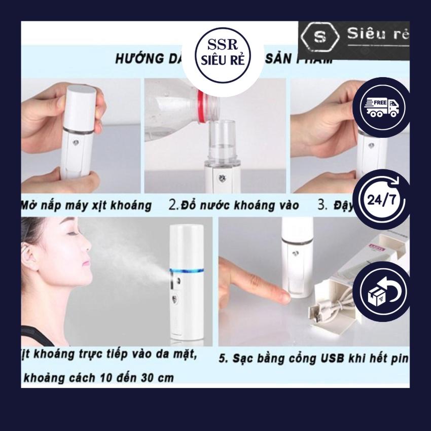 BH3T - Máy Xịt Khoáng Dưỡng Ẩm NANO Mini Cầm Tay Tiện Lợi (PD2735)