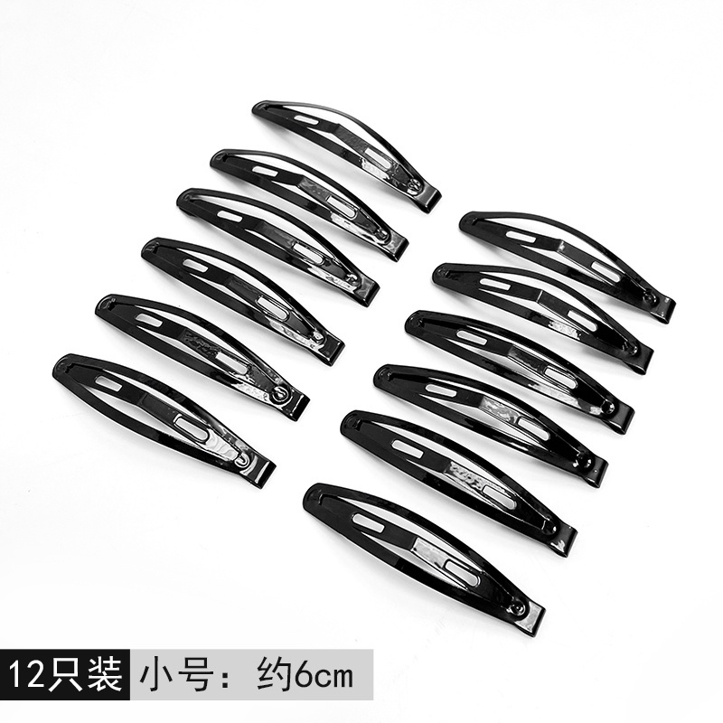 Kẹp Tóc Màu Đen Phong Cách Hàn Quốc Cho Nữ