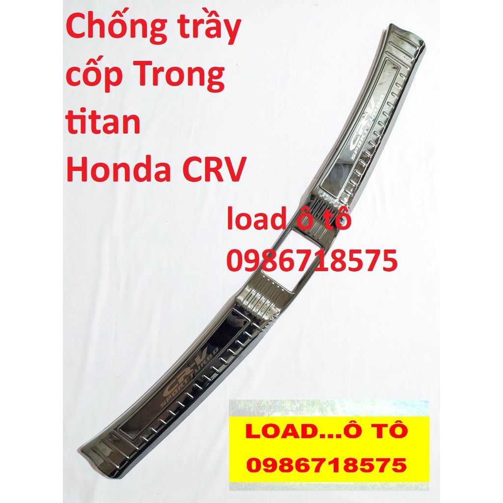 Chống Trầy Cốp Trong, Ngoài Xe Honda CRV 2022-2018 chất liệu Titan Cao Cấp