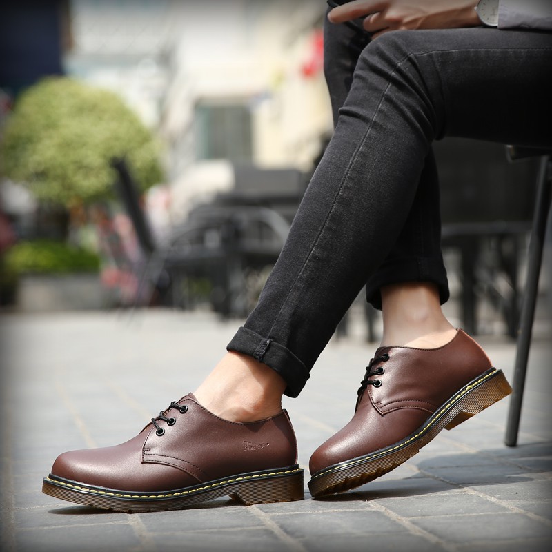 Mới Giày Bốt Da Dr.martens 1461 Cho Nam Và Nữ