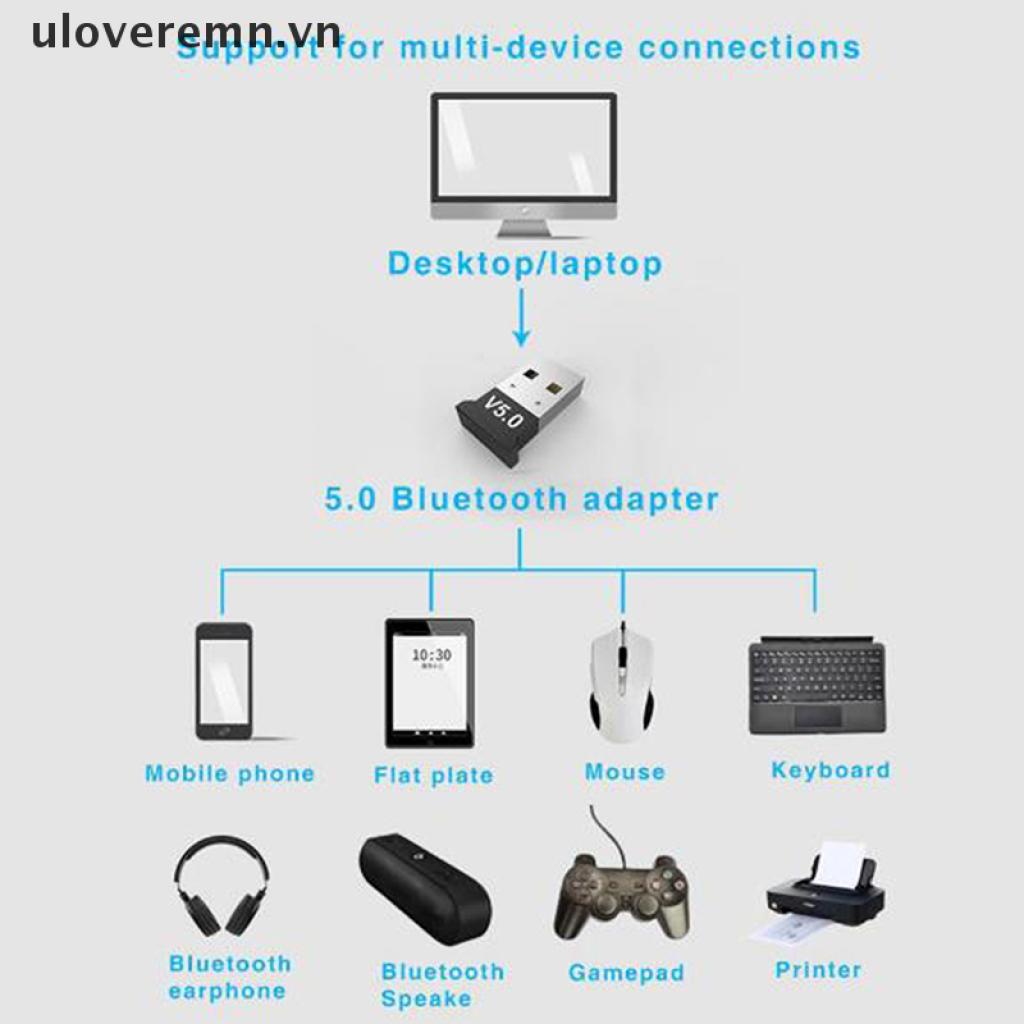 Bộ Chuyển Đổi Usb Bluetooth 5.0 Không Dây Cho Pc | WebRaoVat - webraovat.net.vn