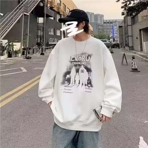 Áo Sweater In Chữ Phong Cách Hiphop Đường Phố Cho Nam