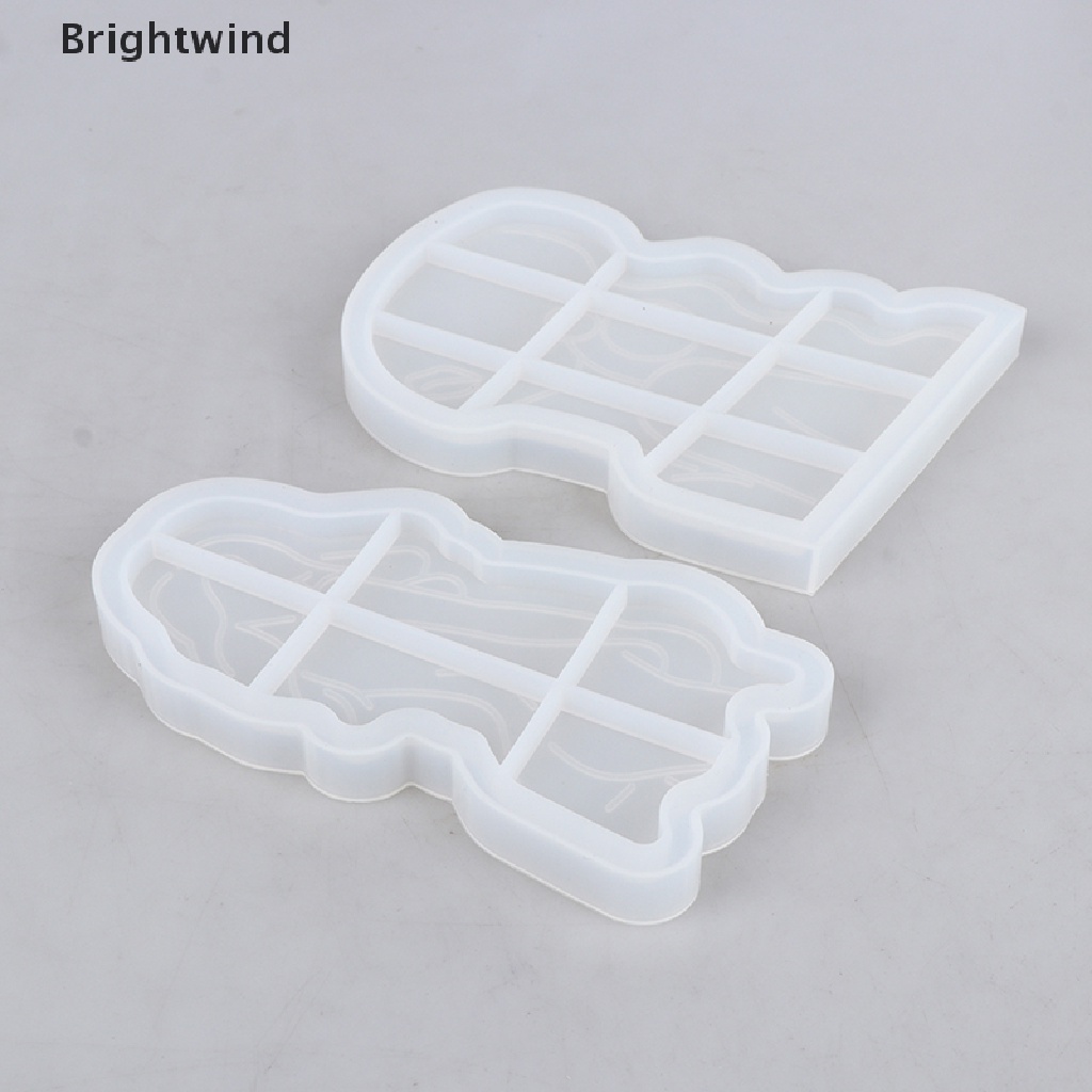 [Brightwind] Tray DIY Epoxy Crystal Resin Silicone Mold Girl Model Body Abstract Plate Hot Sell