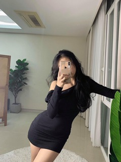 Váy body tay dài