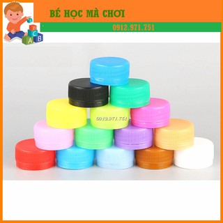 Nắp chai nhựa nhiều màu thỏa sức sáng tạo| Đồ chơi handmade