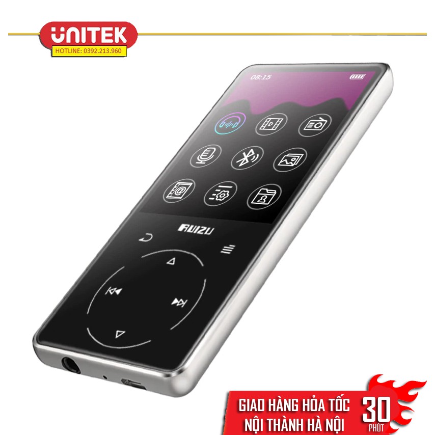 Máy Nghe Nhạc MP3 Lossless Bluetooth 4.1 Ruizu D16