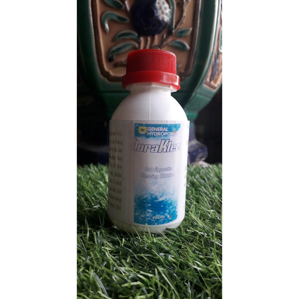 FloraKleen - Giải pháp trung hòa muối tích lũy khi bón phân trong trồng lan chai Chiết 100ml ( hàng nhập Mỹ)