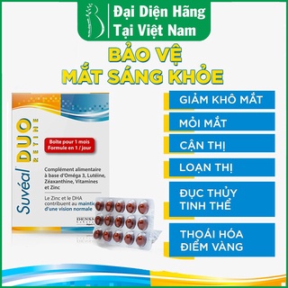 Viên uống Vitamin Bổ Mắt Cao Cấp Từ Pháp Suvéal Duo