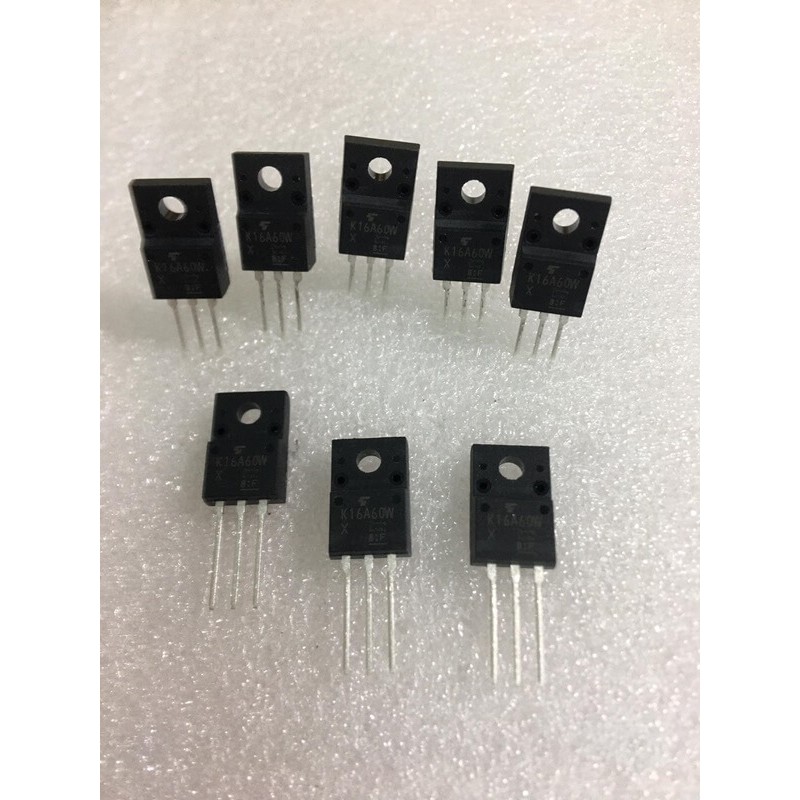 MOSFET K16A60W 16A 600V Mới, Chính Hãng Toshiba 100%