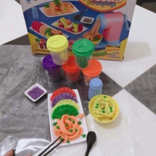 BỘ ĐỒ CHƠI LÀM Mì Ý BẰNG ĐẤT NẶN