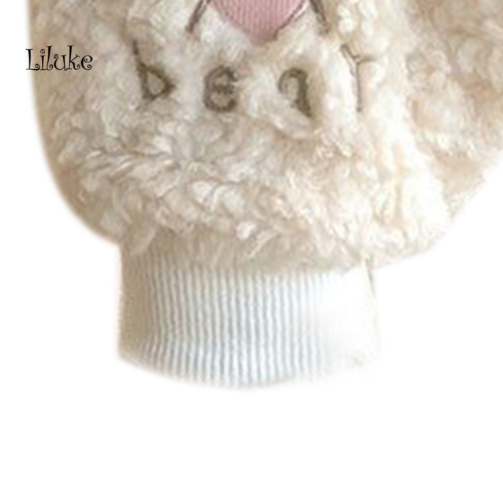 1 Đôi Găng Tay Thu Đông Ấm Áp Họa Tiết Hoạt Hình Xinh Xắn