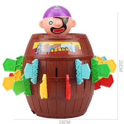Trò Chơi Hải Tặc VPPT&amp;T Vui Nhộn Kịch Tính Cỡ Lớn 14 x 21cm / 24 D.ao / HTCL02
