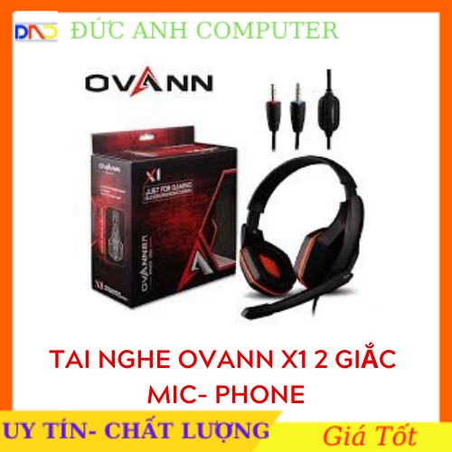 Tai Nghe Gamming OVANN X1 Có Mic- Hàng Chính Hãng 100%, Màu ngẫu Nhiên