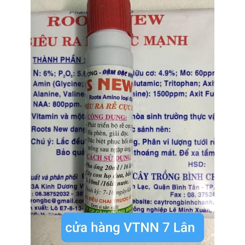 Siêu ra rể cực mạnh Roots New 20ml(1lọ)