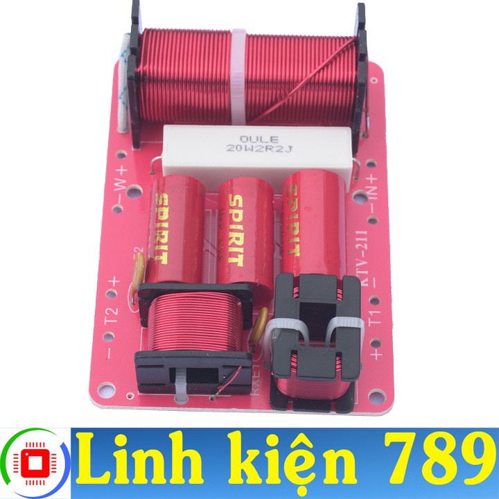Phân tần loa V16 1 bass 2 treble bass 20 - 30  - Linh Kiện 789