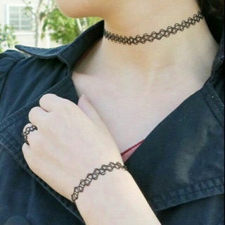 Bộ 3 món vòng choker, set 3 choker