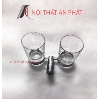 kệ đựng ly inox 304 - khoen Để Ly Kem Đánh Răng SUS 304