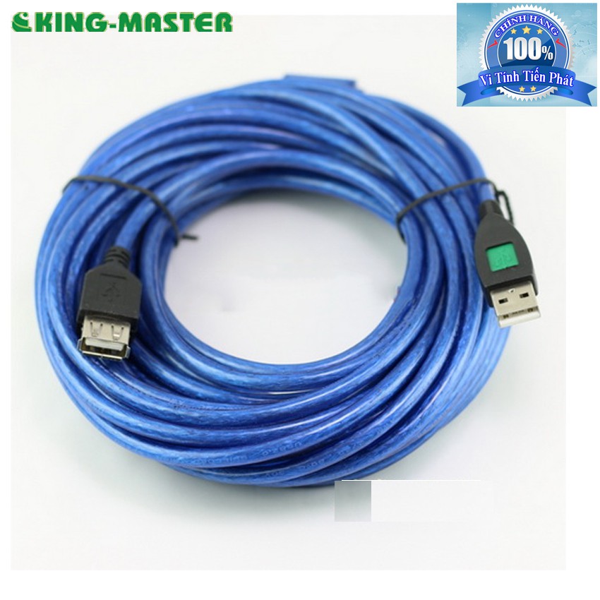Cáp USB nối dài 5m King Master loại chống nhiễu